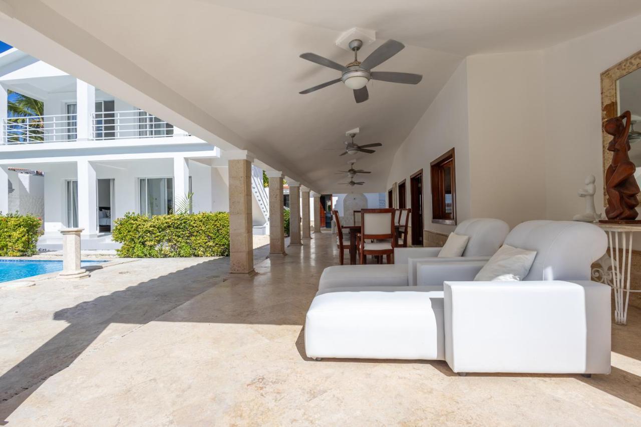 Huge 7-Bedroom Beach Villa With Private Pool - Los Corales Villas Punta Cana Eksteriør billede